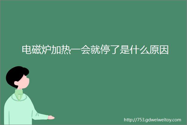 电磁炉加热一会就停了是什么原因